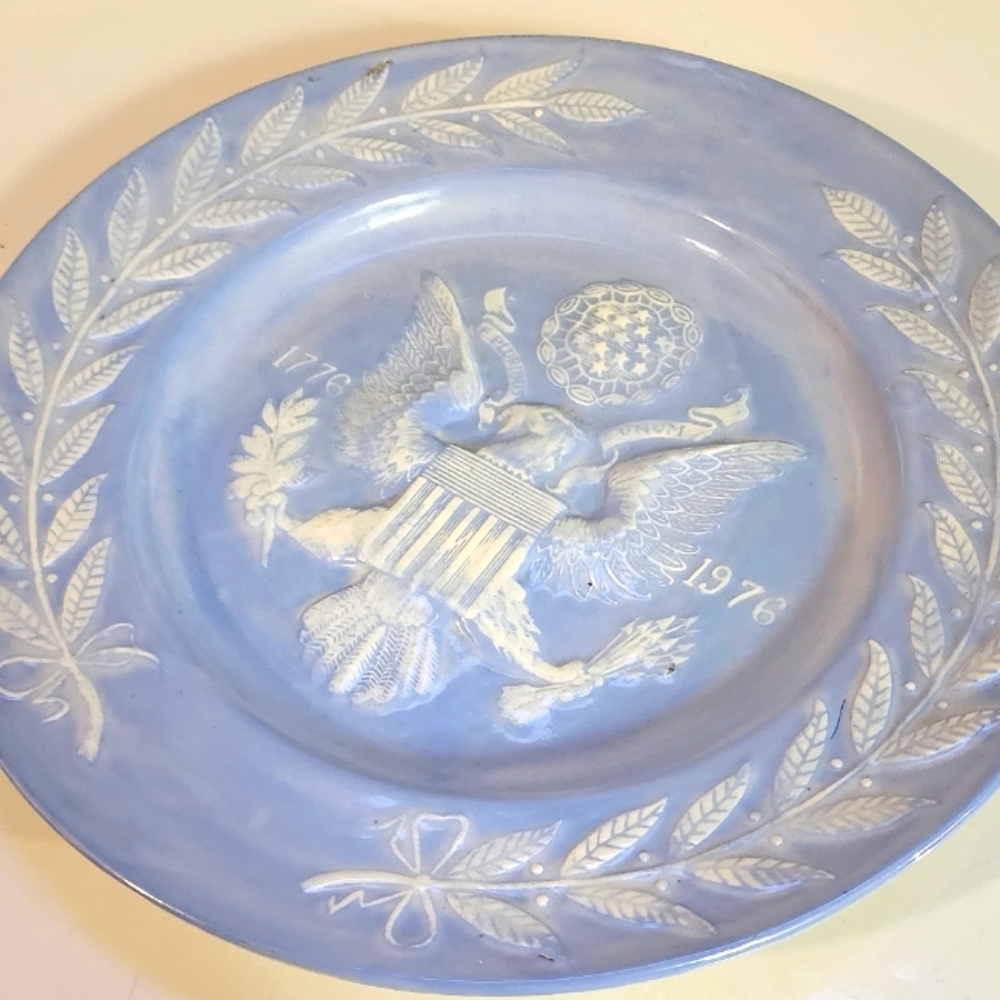 Vintage 1976 American Eagle Collector Plate